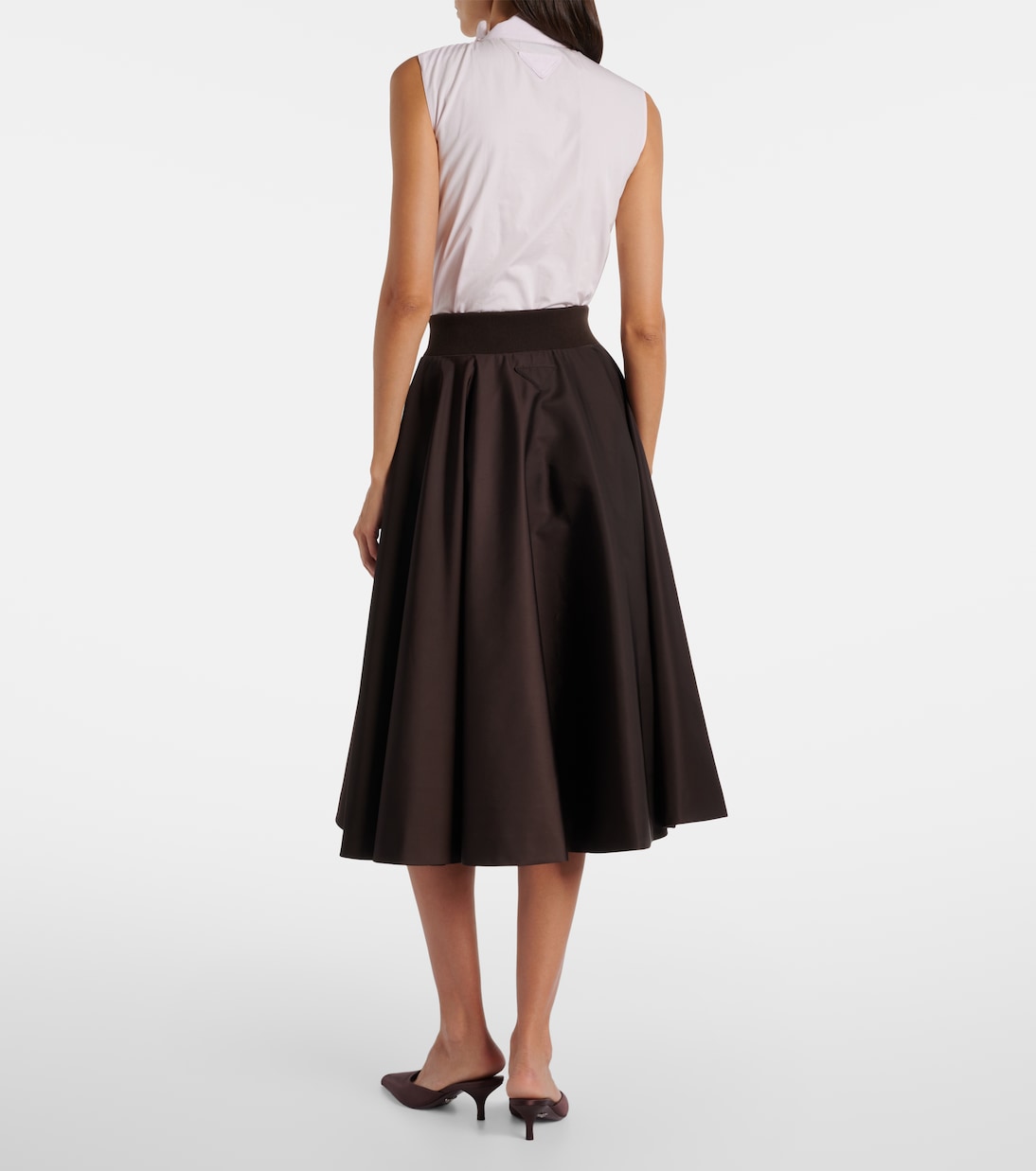 Re-Nylon midi skirt | Prada
