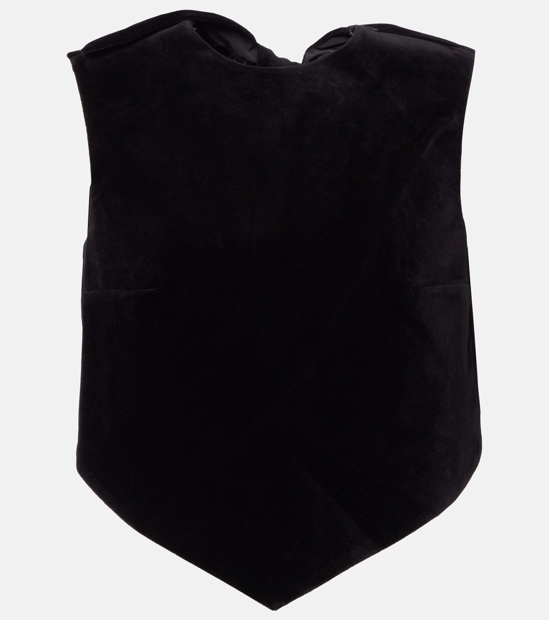 Cropped-Top aus Samt | Patou