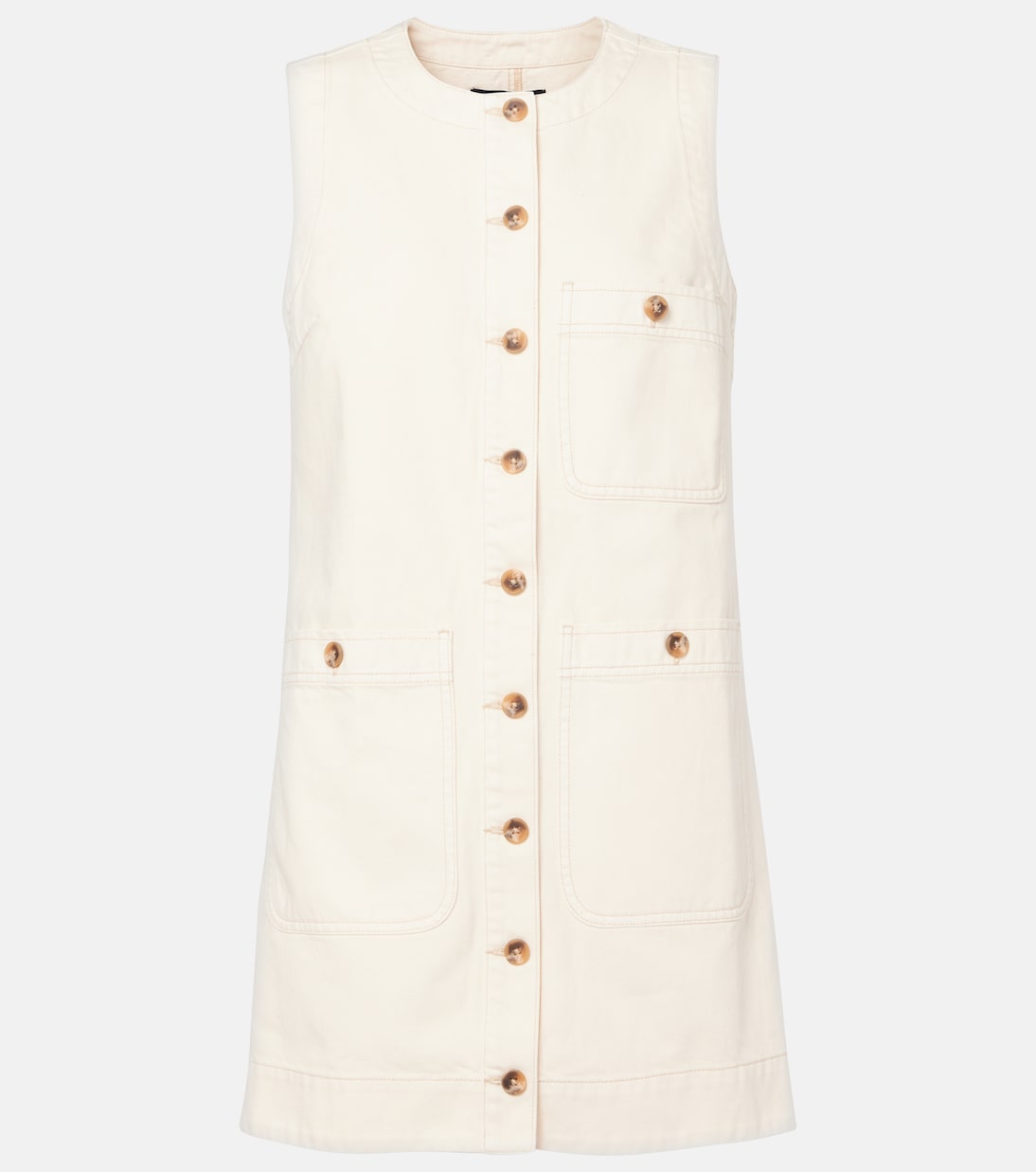 Oakley denim minidress | Veronica Beard