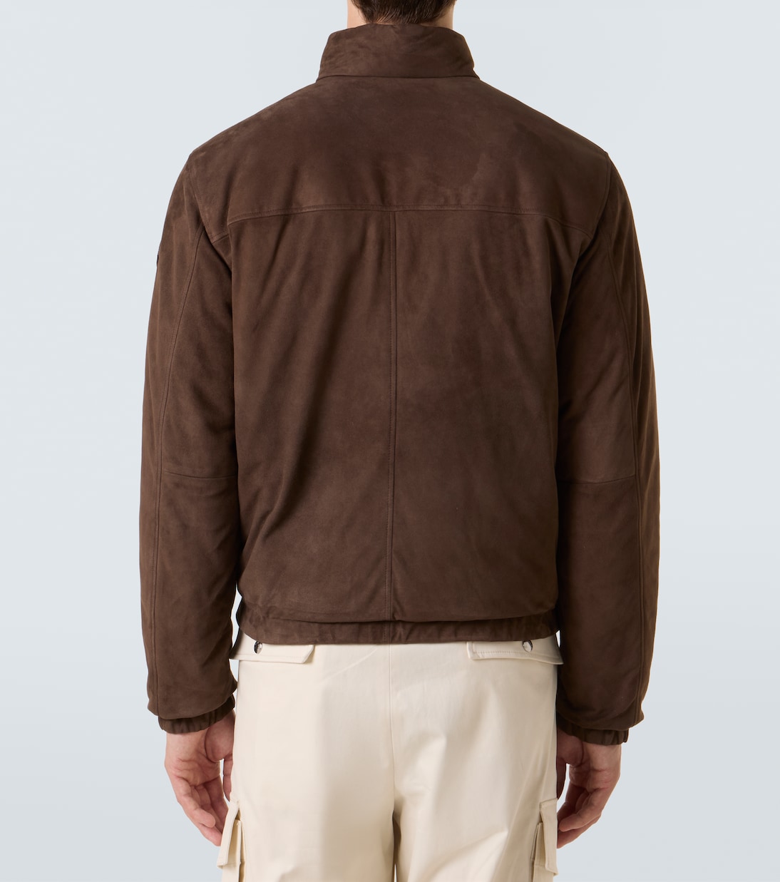 Piumino Cernay in suede | Moncler