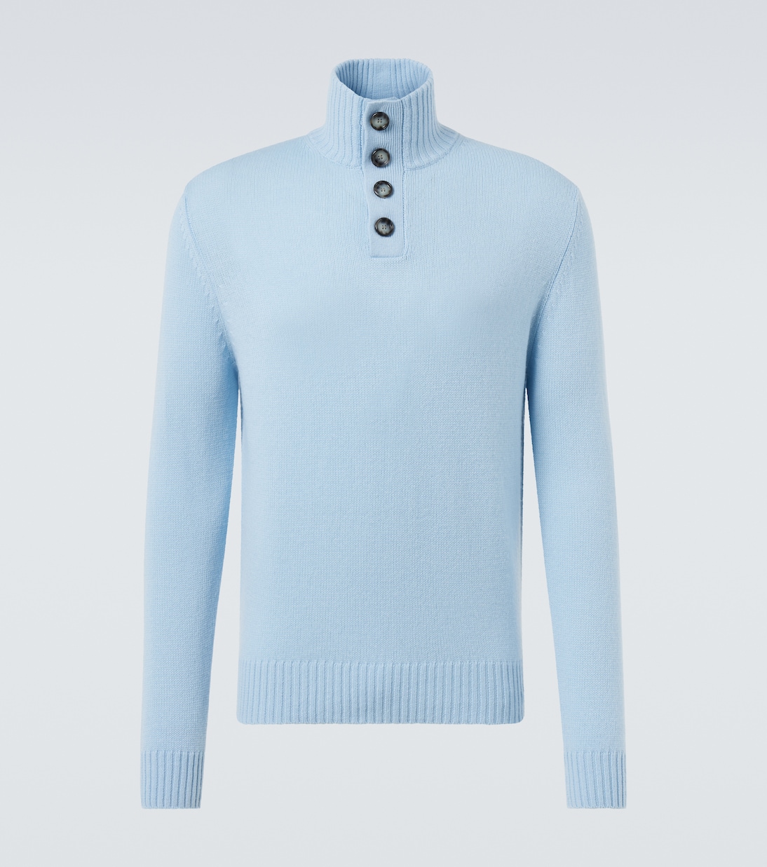 Jersey de cuello alto de lana y cachemir | Allude