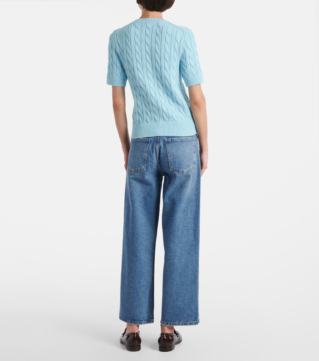 Cable-knit cotton cardigan | Polo Ralph Lauren