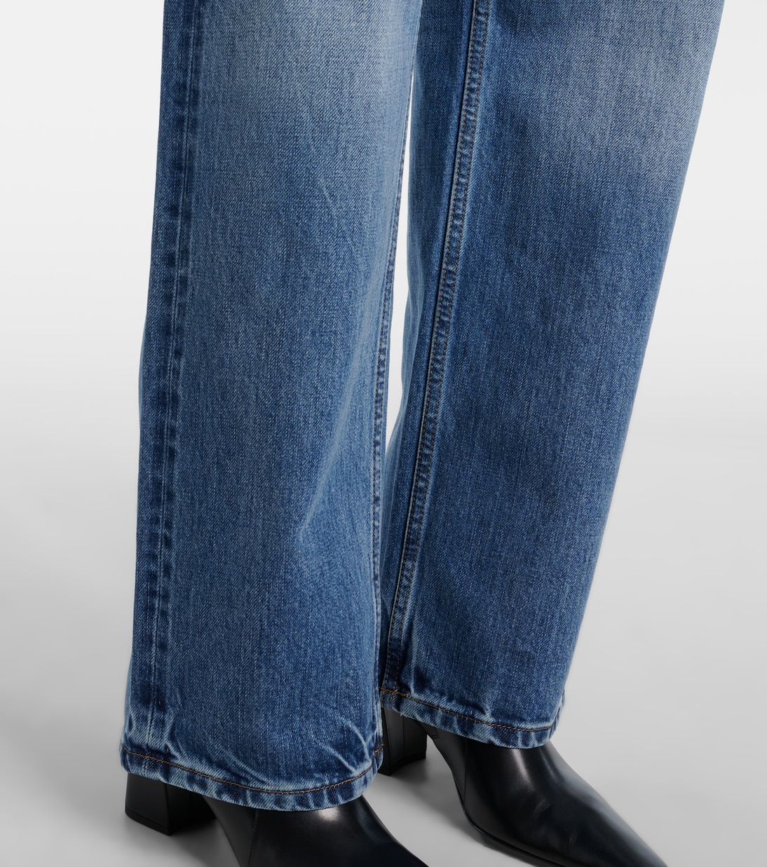 Jeans anchos V-Waist | Saint Laurent