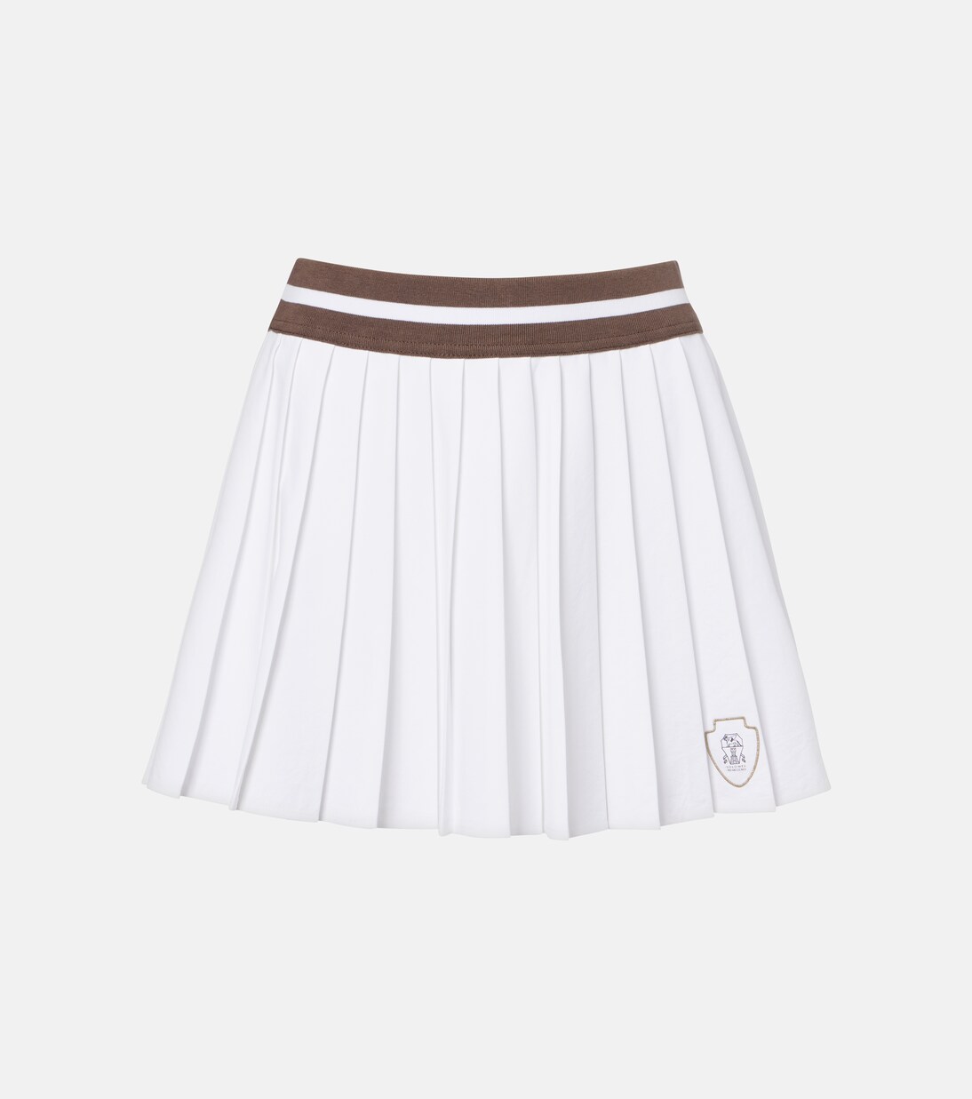 Jupe-short à taille haute | Brunello Cucinelli