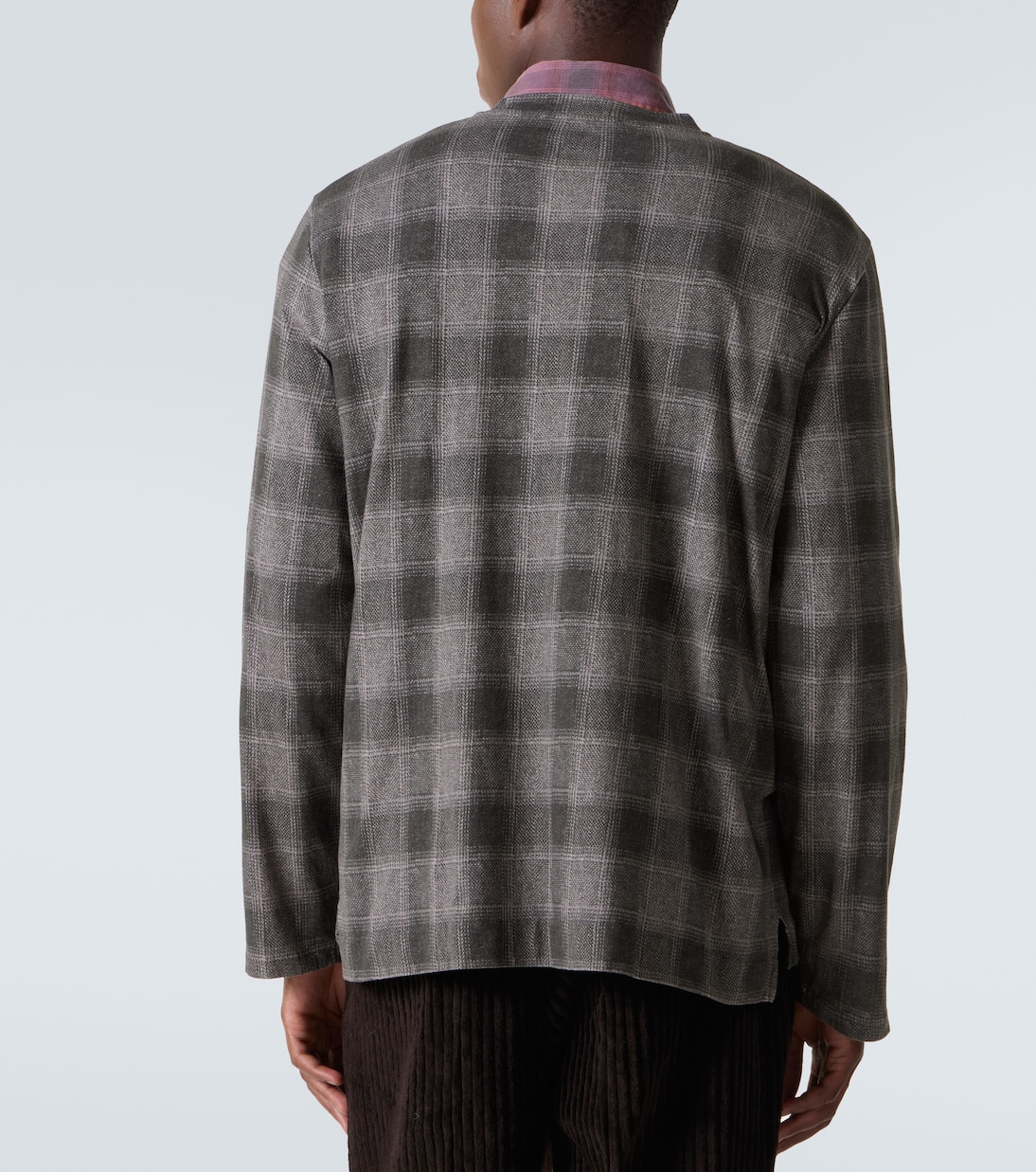 Box checked cotton jersey T-shirt | Our Legacy