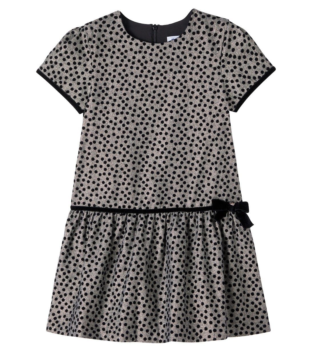 Robe en coton mélangé à pois | Tartine et Chocolat