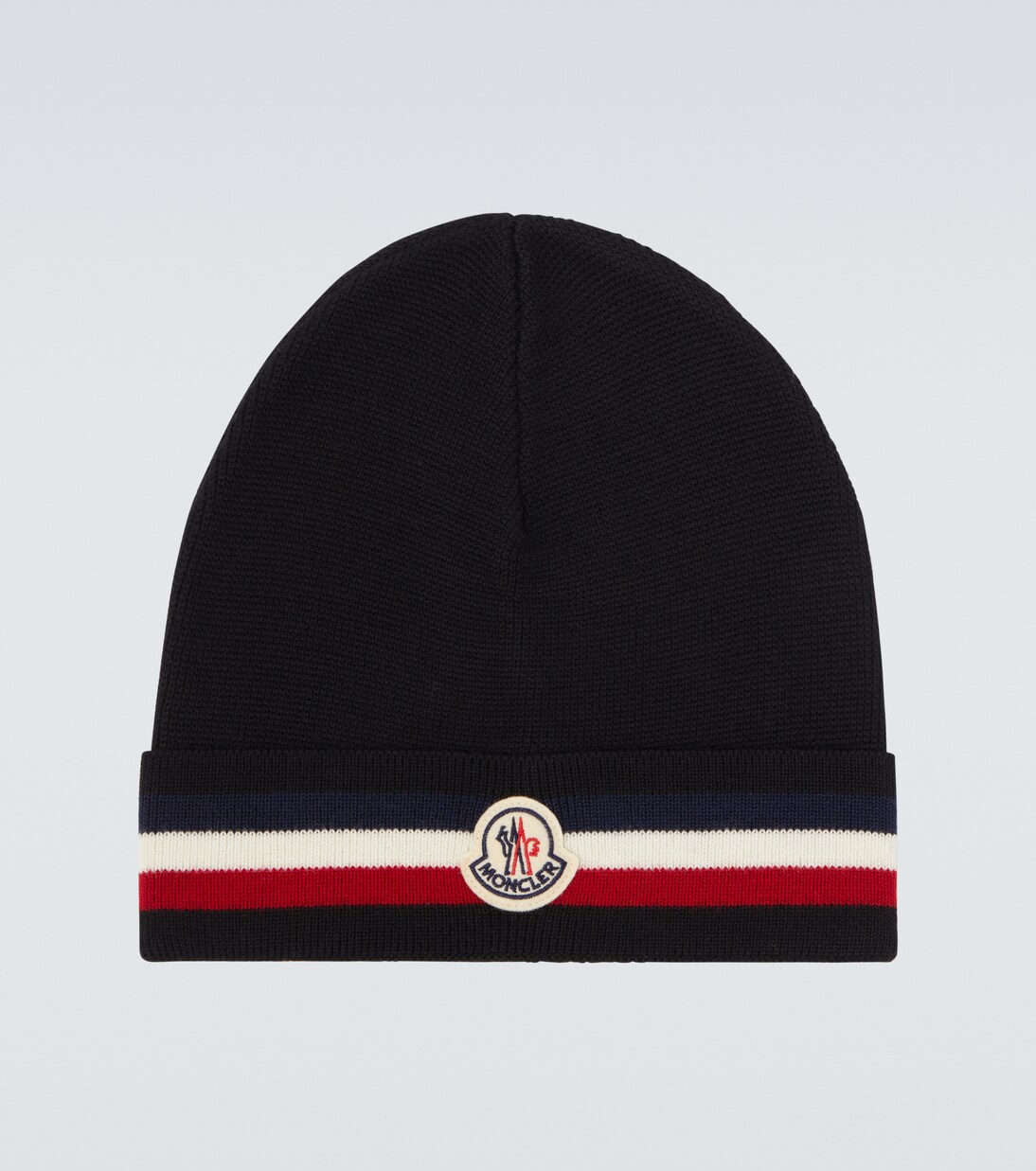Logo virgin wool beanie  | Moncler