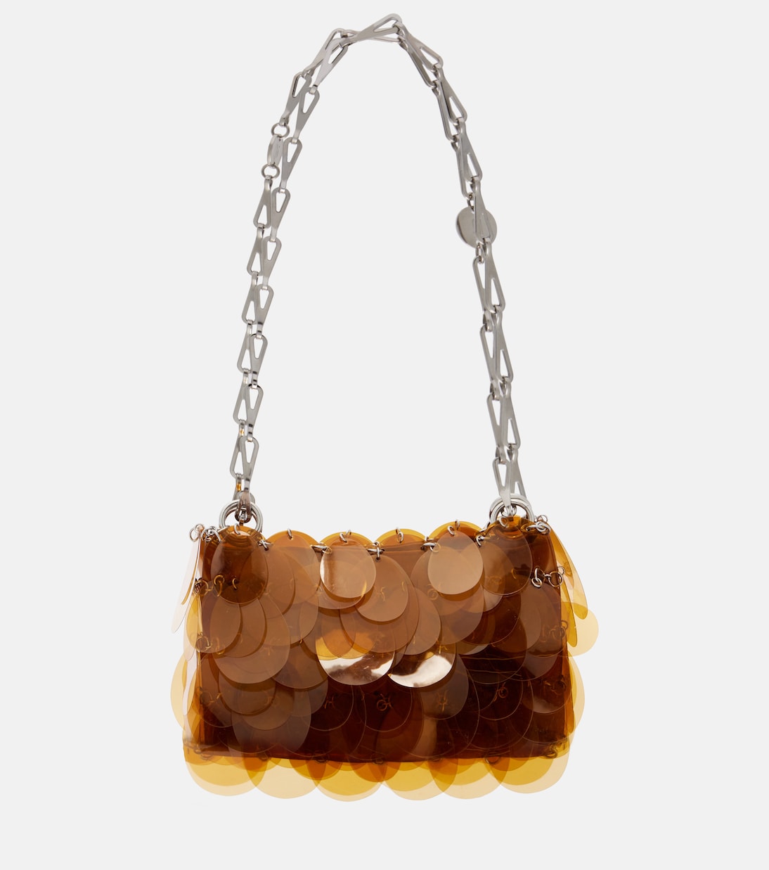 Sparkle Nano embellished shoulder bag | Rabanne
