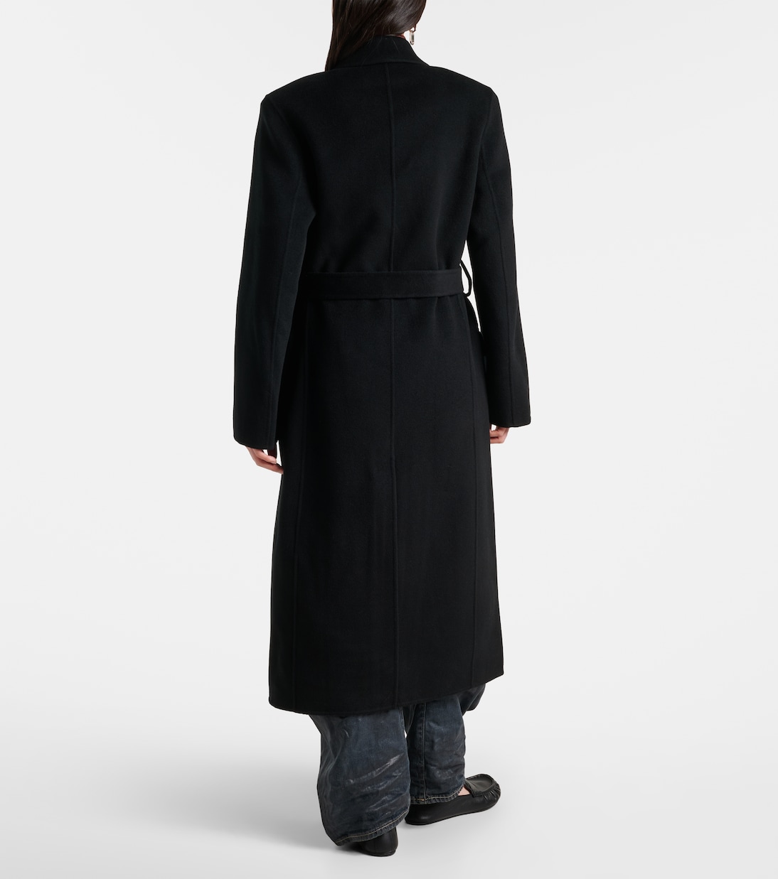 Wool and cashmere wrap coat | Acne Studios