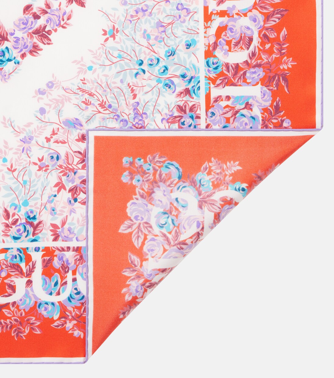 Printed silk twill scarf | Gucci