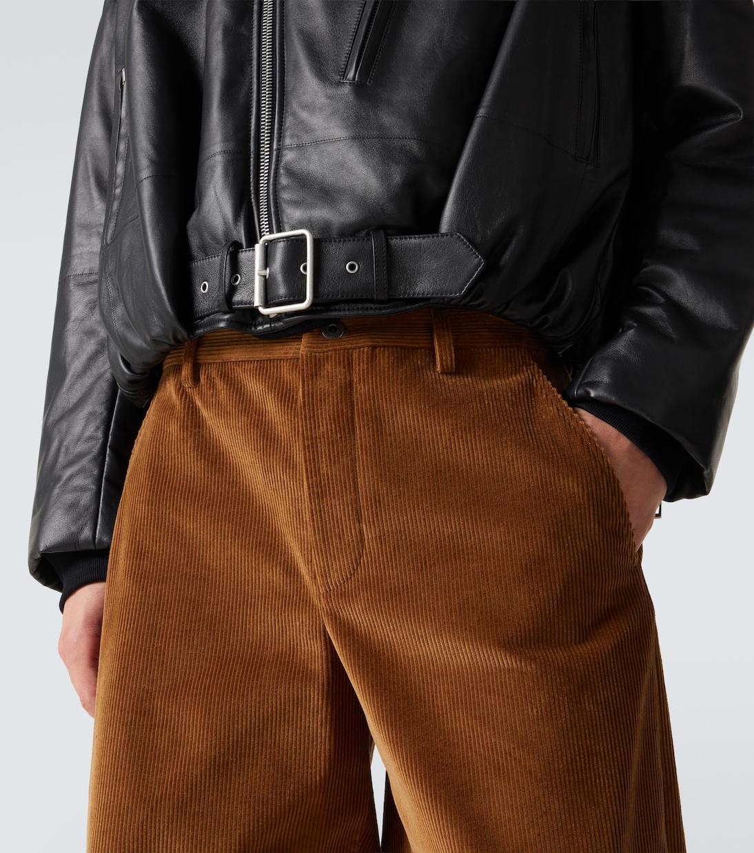 Chaqueta biker Balloon de piel | Loewe