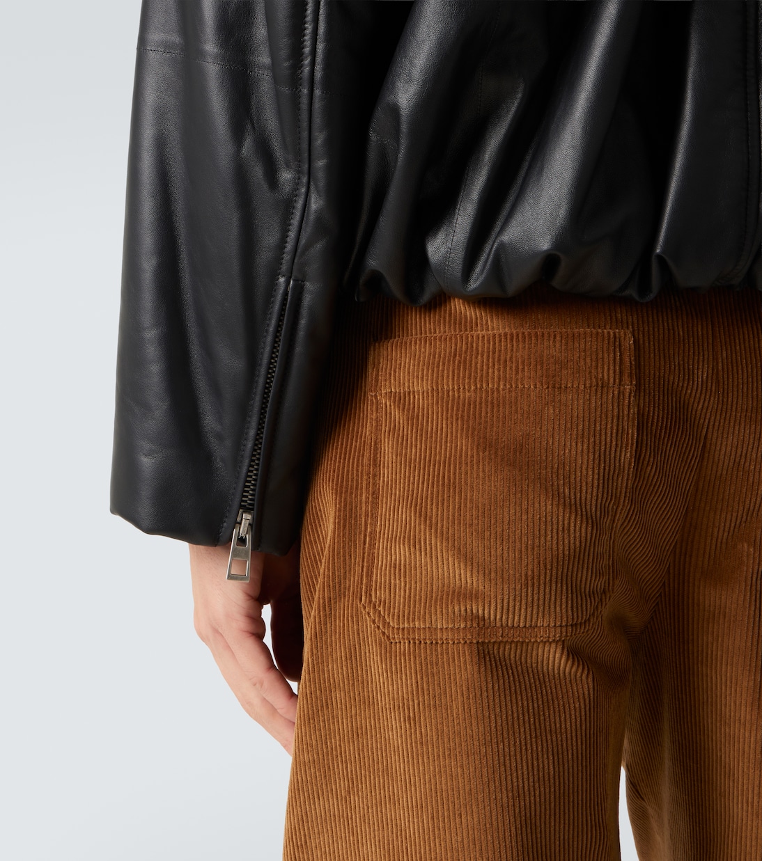 Chaqueta biker Balloon de piel | Loewe