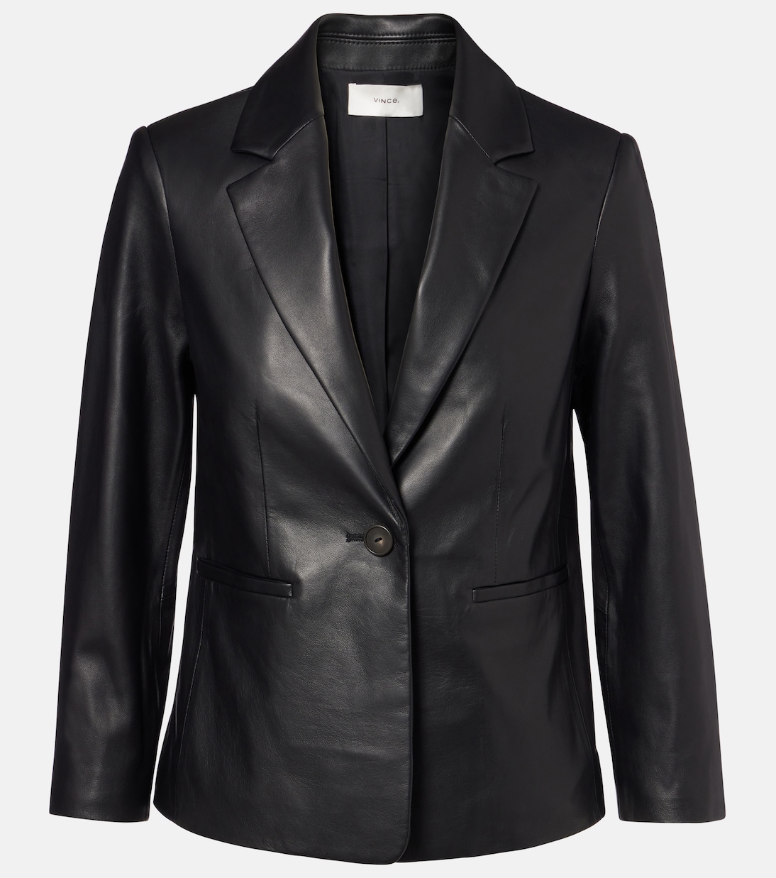 Leather blazer | Vince
