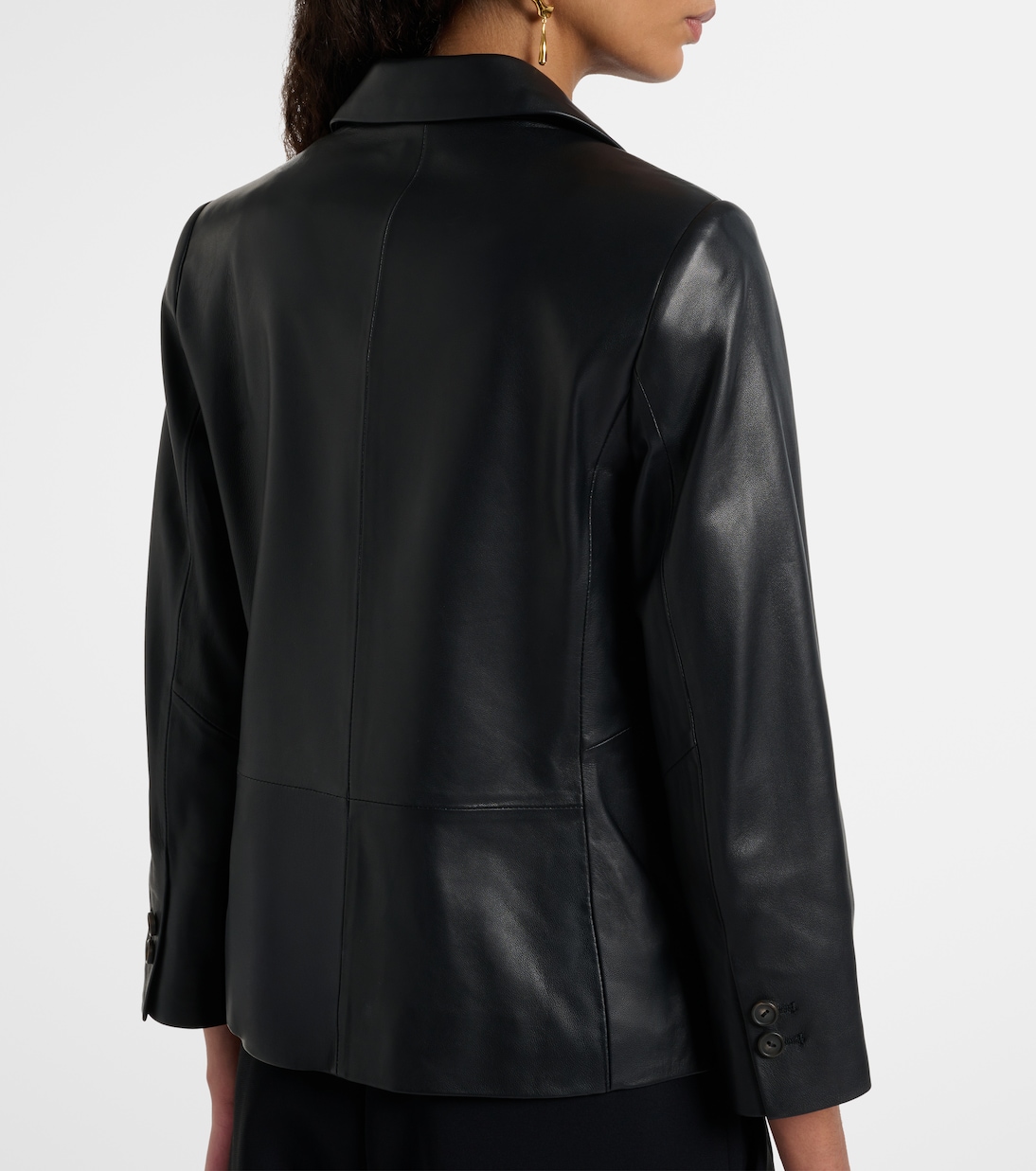 Leather blazer | Vince