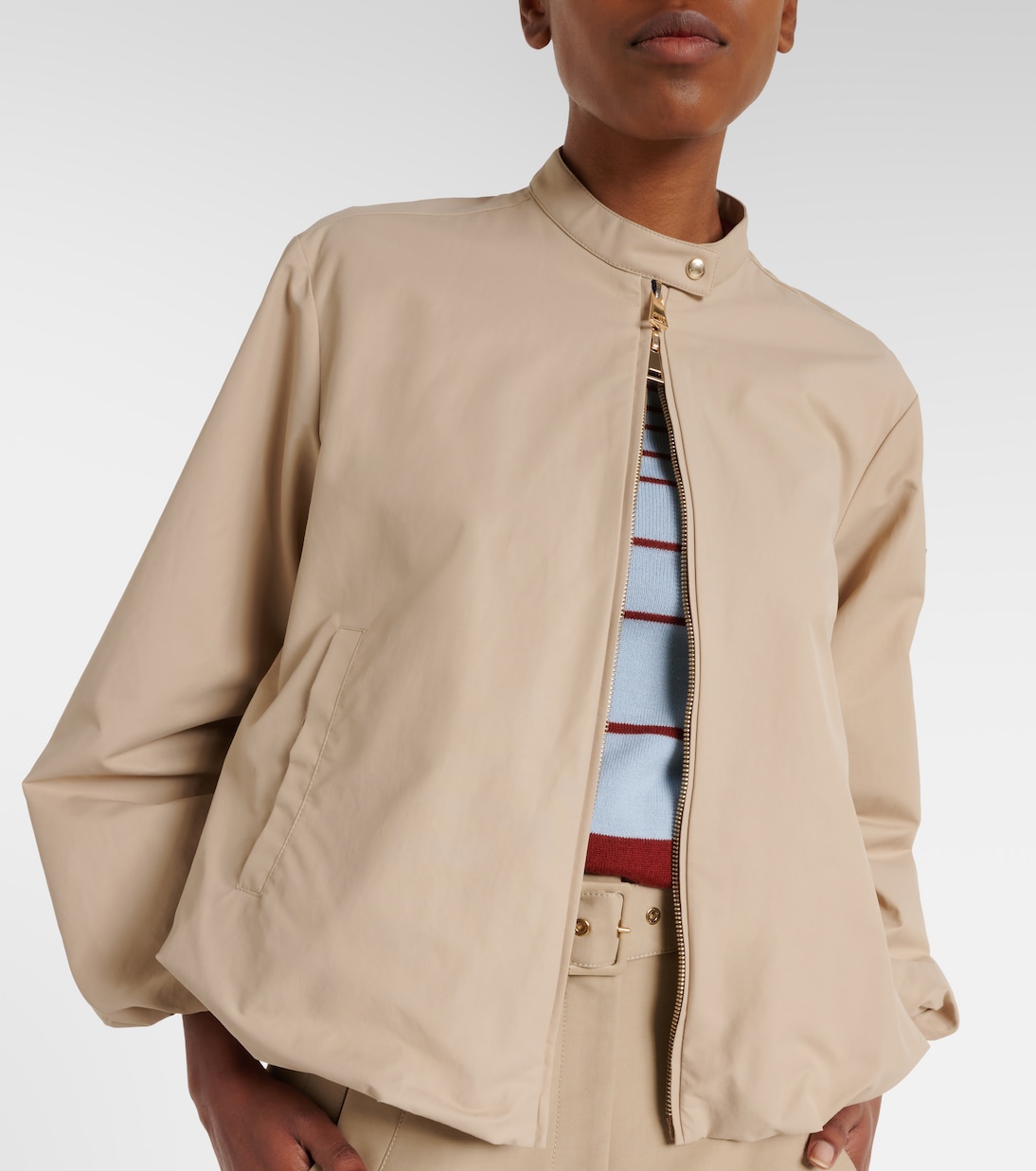 Gruissan cotton-blend bomber jacket | Moncler