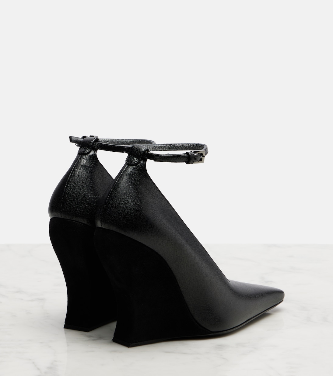 110 leather wedges | Alaïa