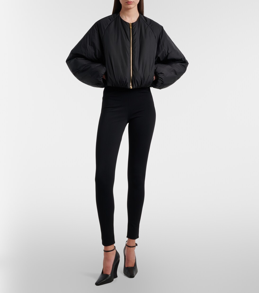 110 leather wedges | Alaïa