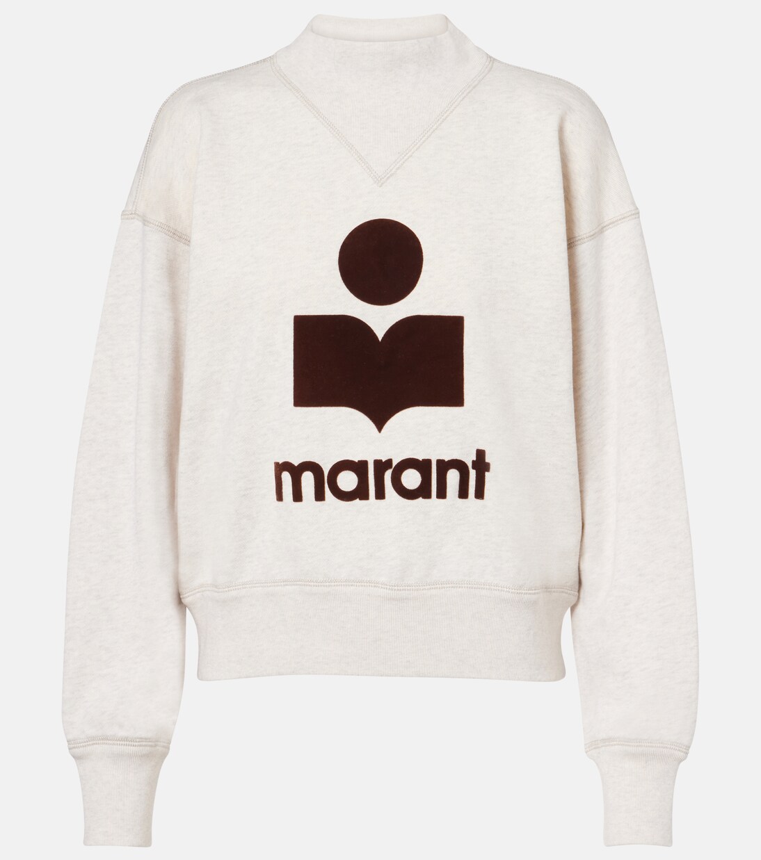 Moby logo cotton-blend sweatshirt | Marant Etoile