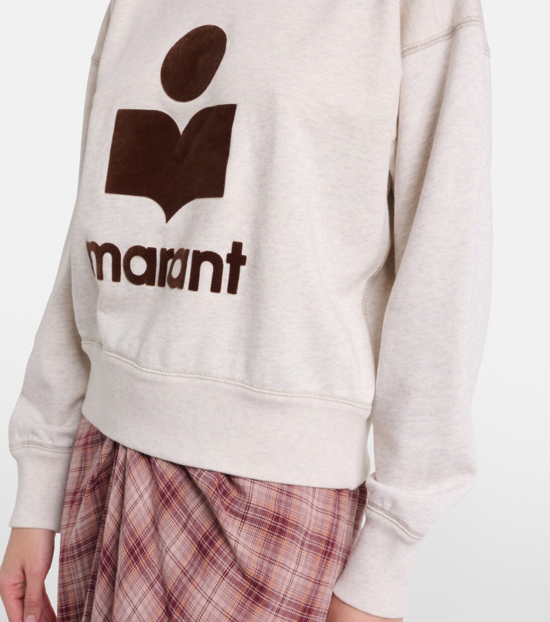 Moby logo cotton-blend sweatshirt | Marant Etoile