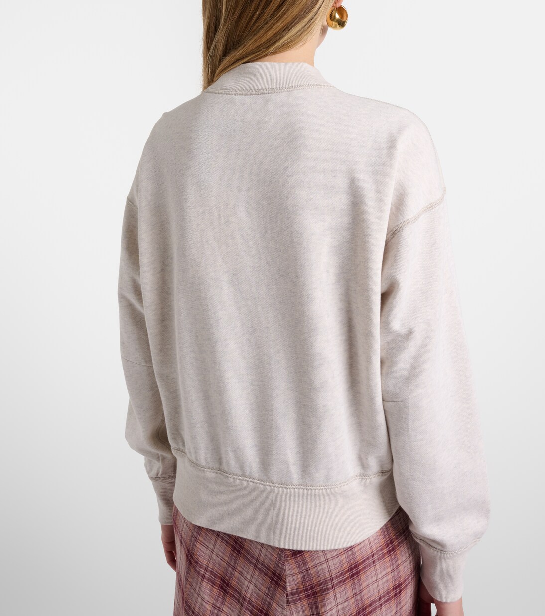 Moby logo cotton-blend sweatshirt | Marant Etoile