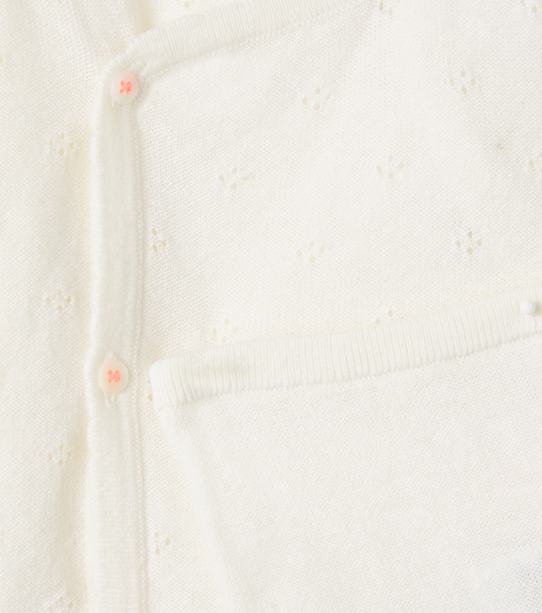 Baby wool and cotton cardigan and pants set | Bonpoint