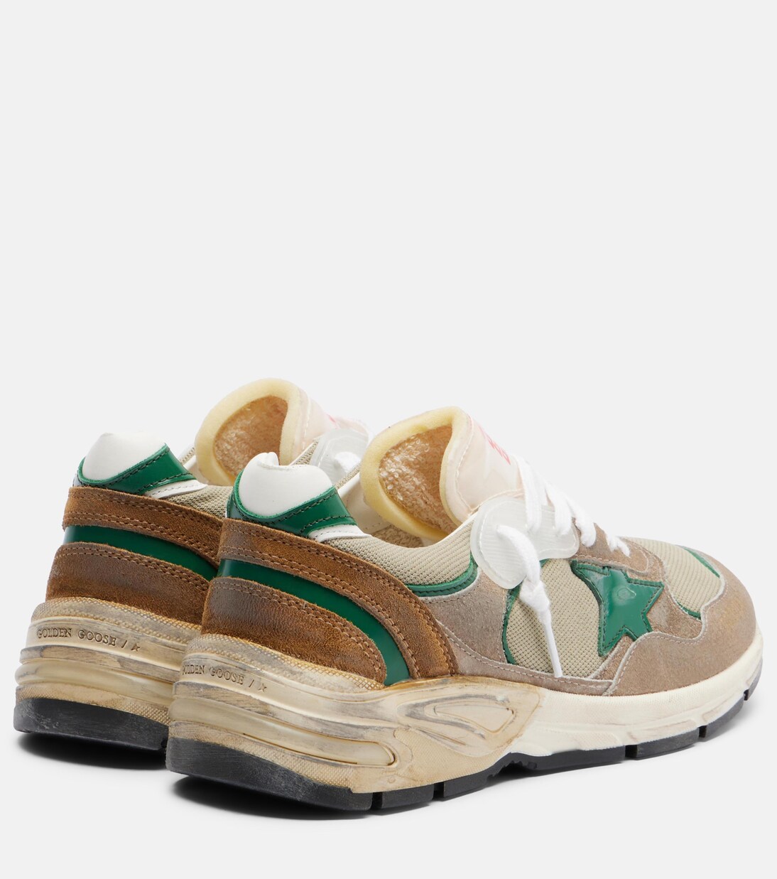Running Dad leather and suede sneakers  | Golden Goose