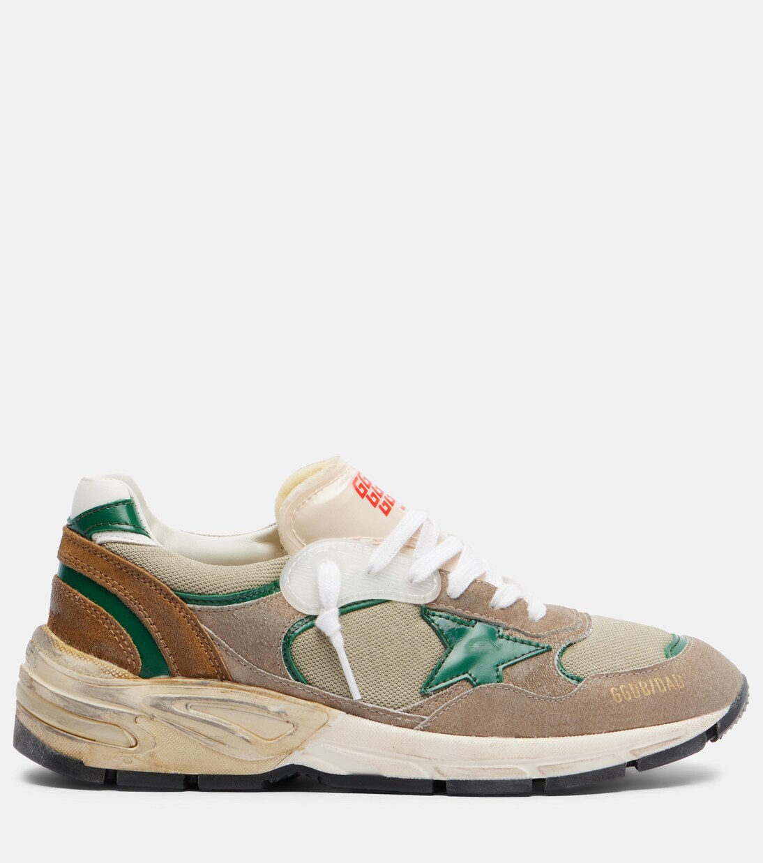 Running Dad leather and suede sneakers  | Golden Goose