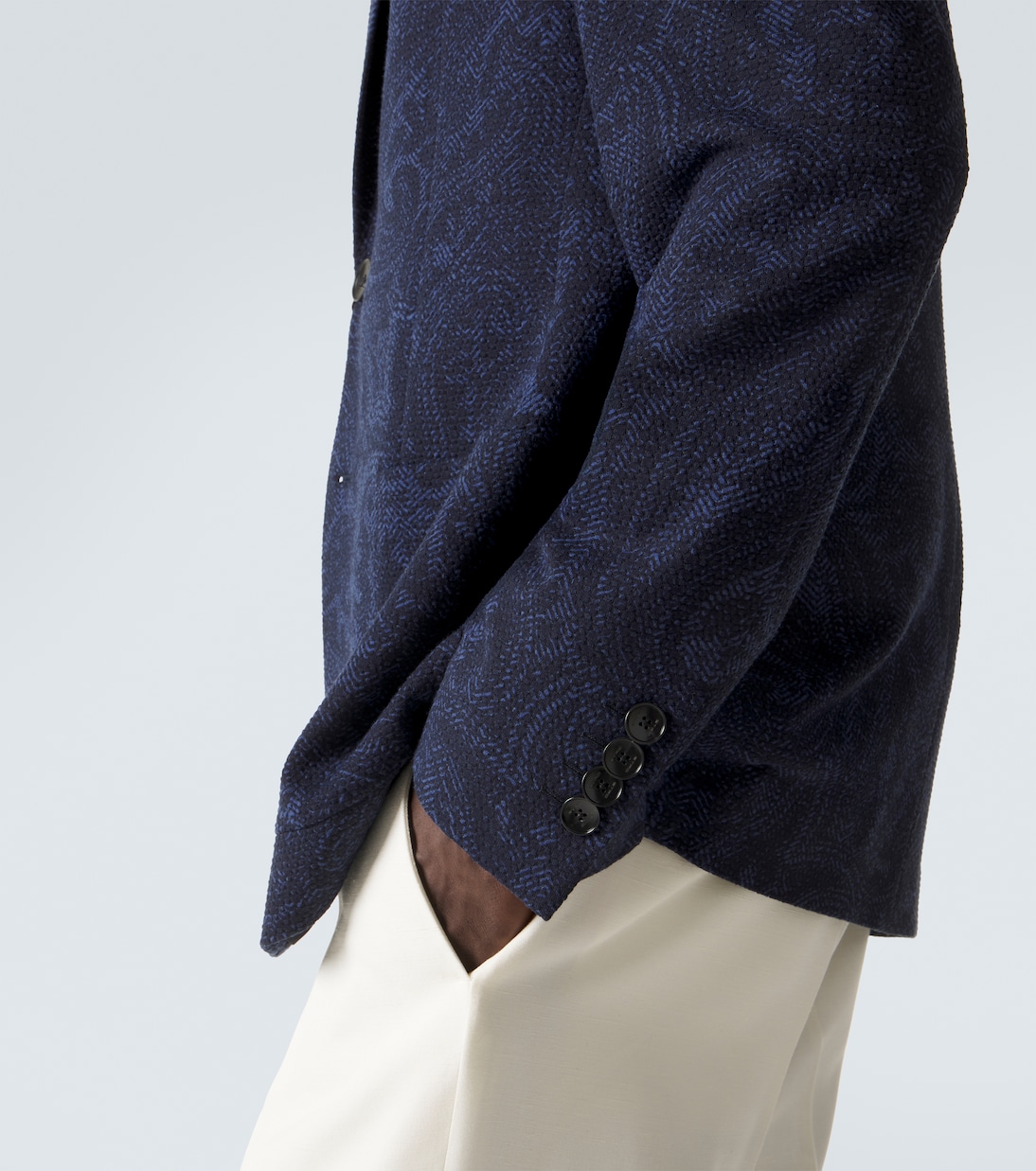 Printed jersey blazer | Etro