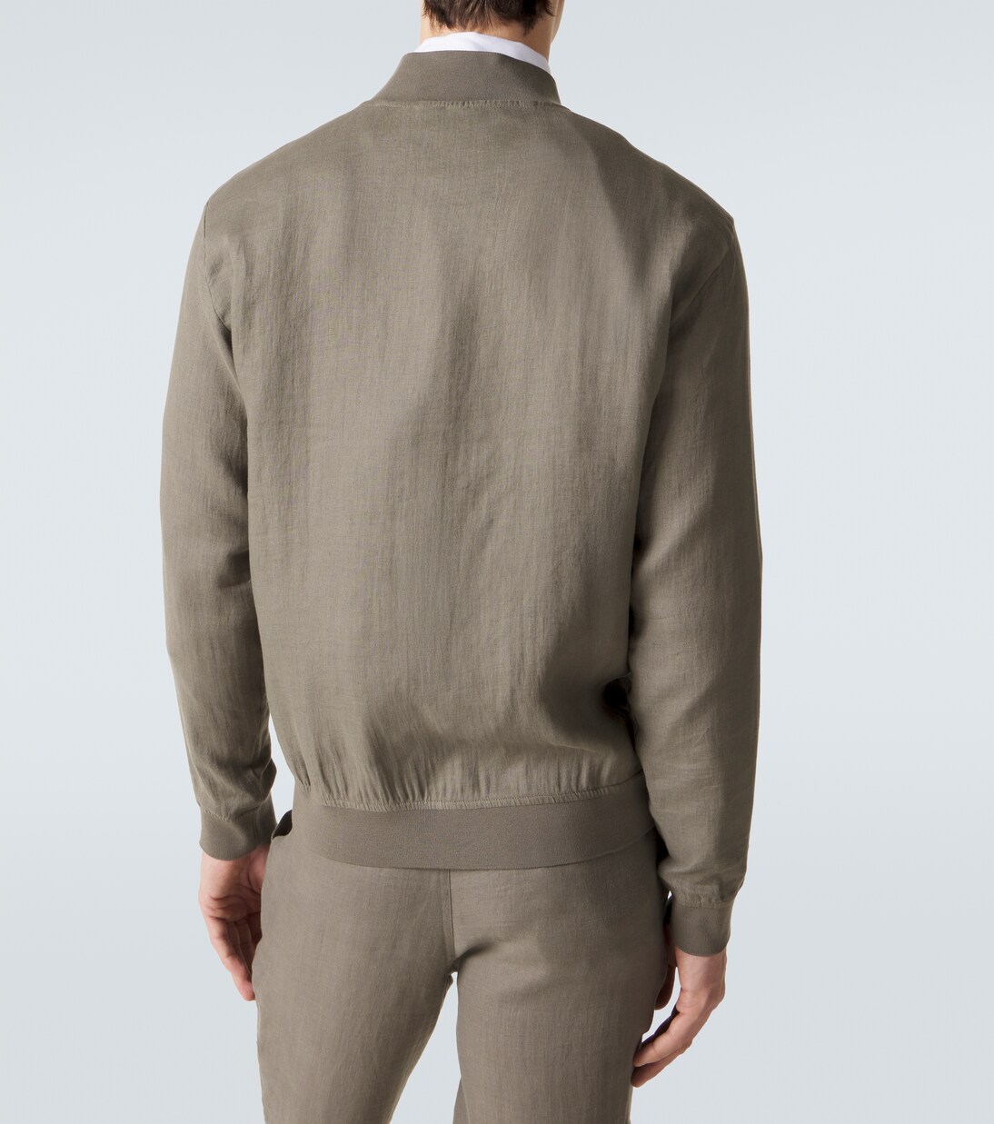 Bomberjacke aus Leinen | Kiton