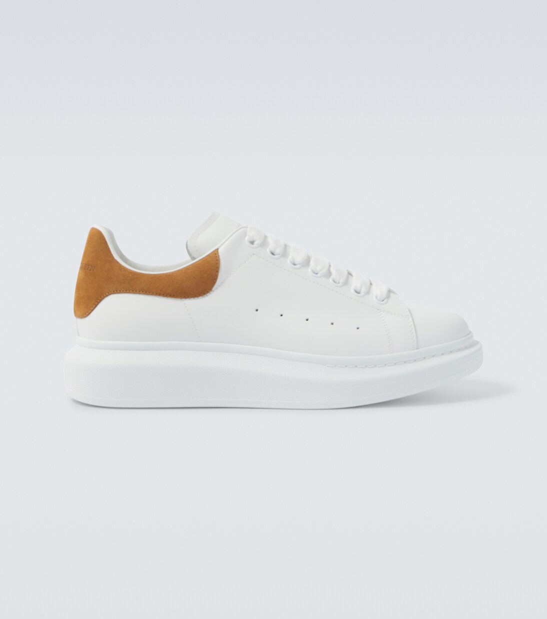 Oversized leather sneakers | McQueen