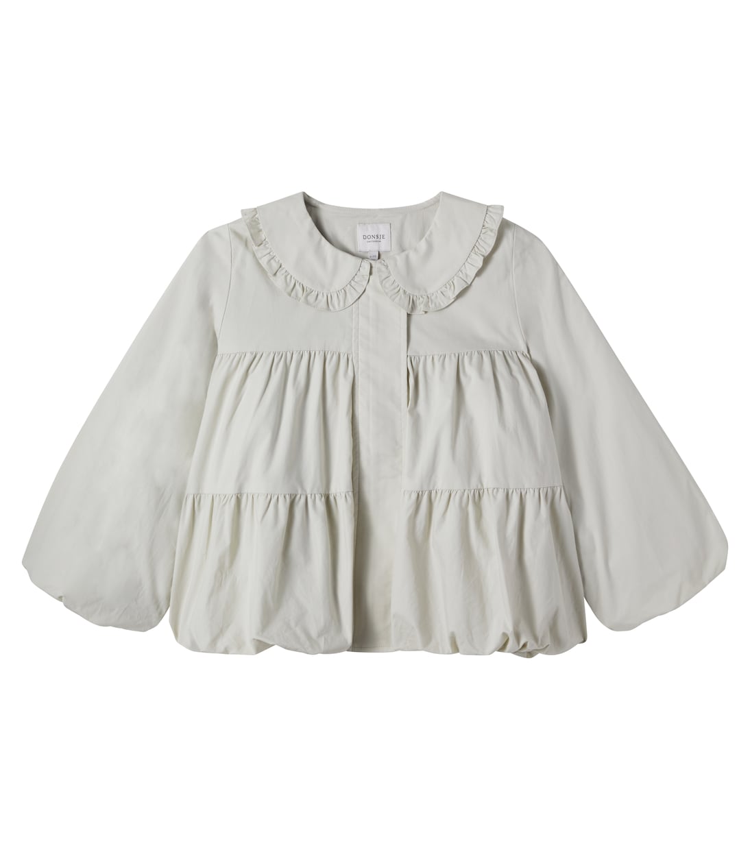 Sandera ruffled cotton jacket | Donsje