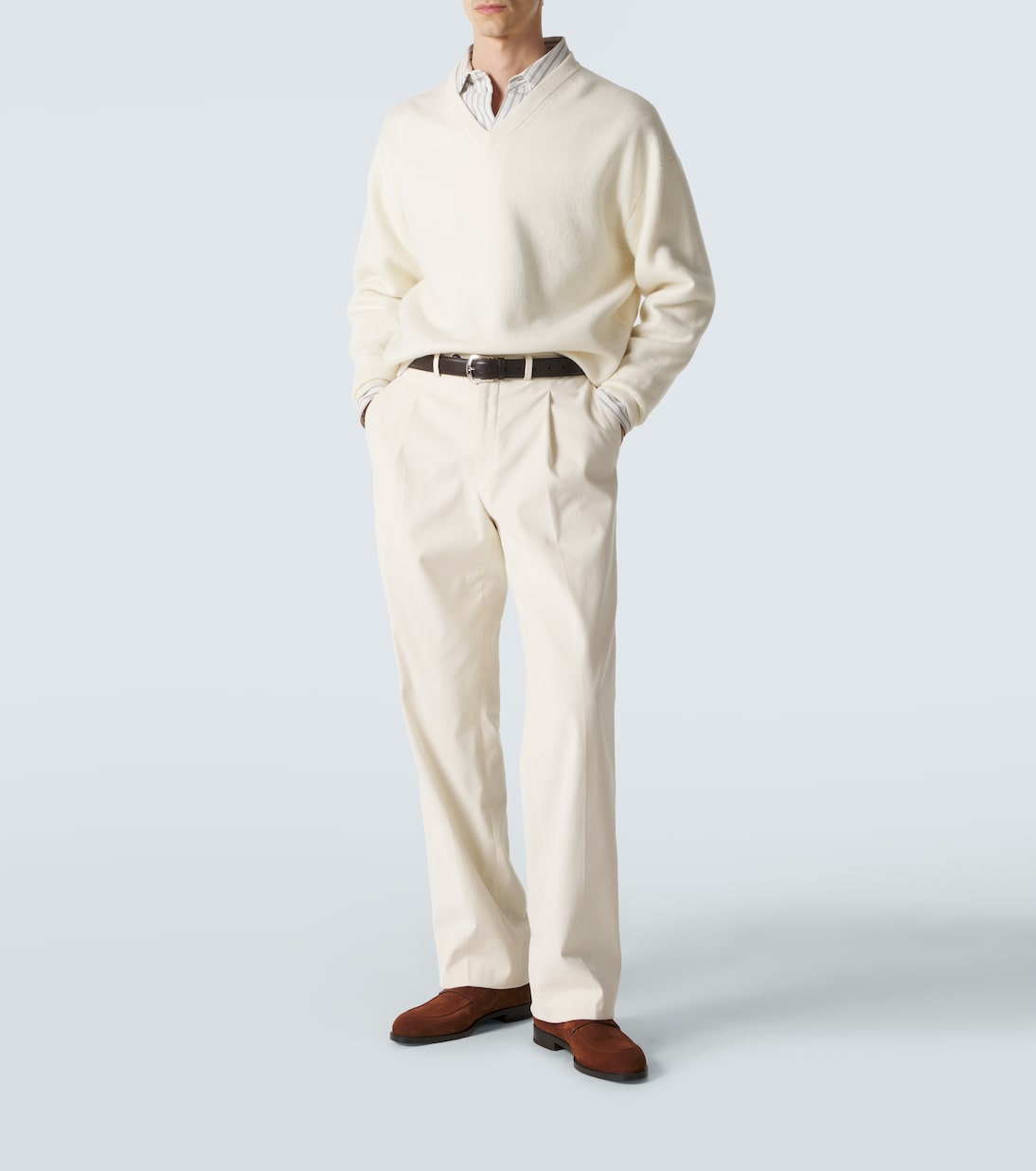 Suede penny loafers | Zegna