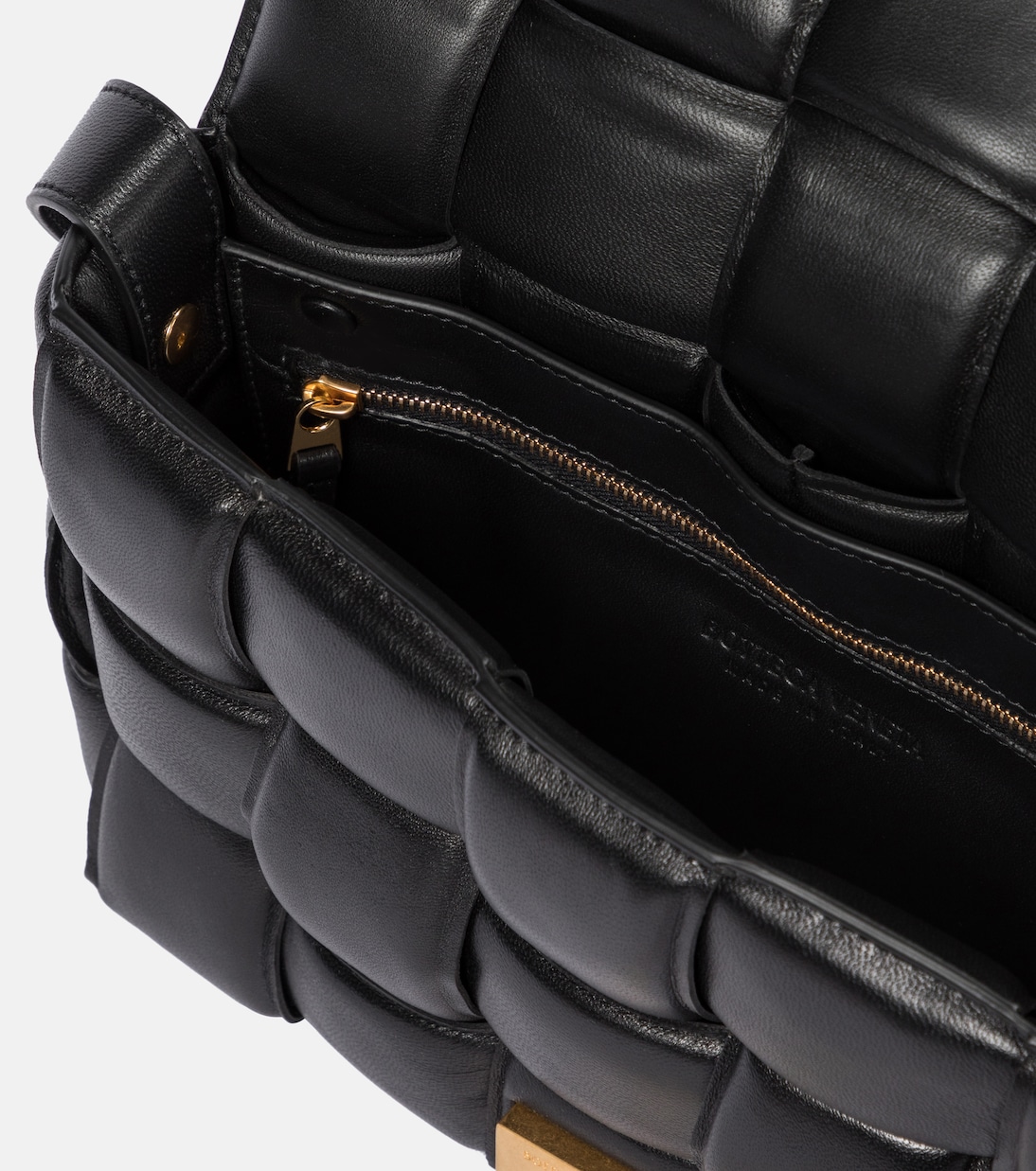 Bottega cassette bag black hotsell