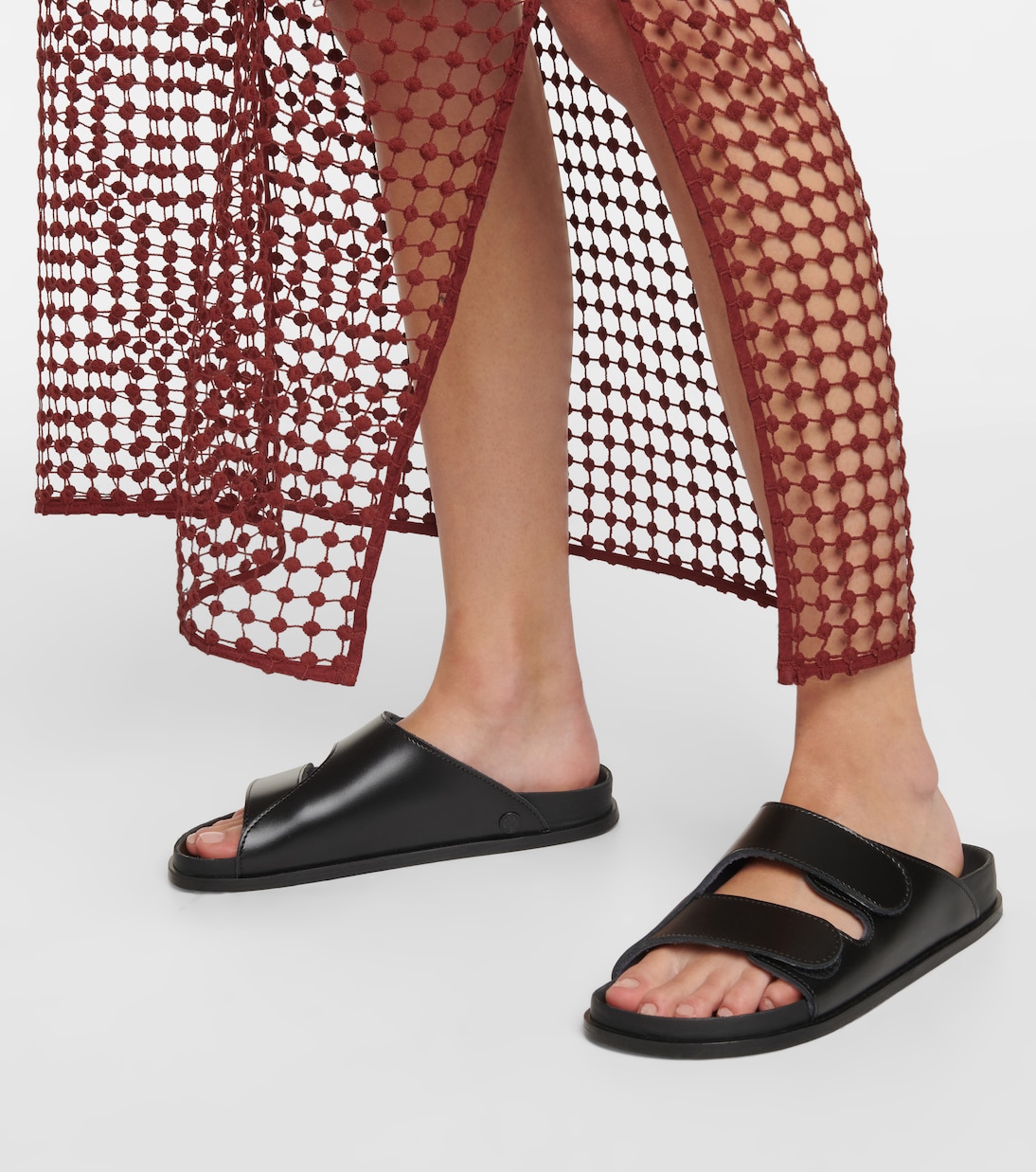 Mesh midi dress | Ganni