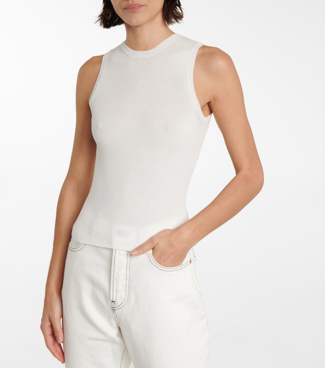 Top en coton | Wardrobe.NYC