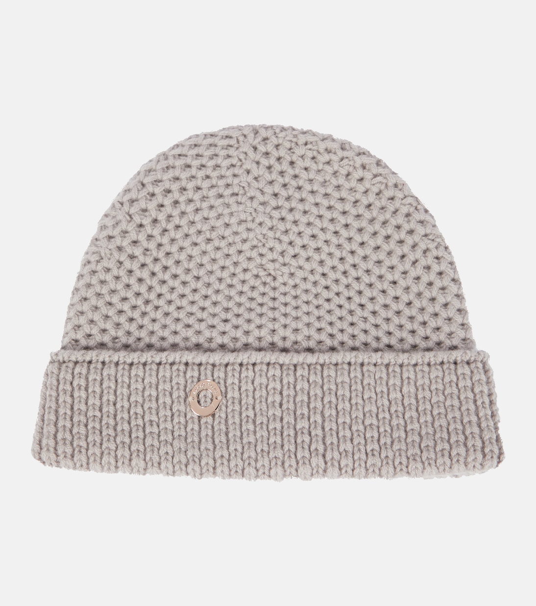 LORO PIANA Berretto Reversibile in Cashmere Rougemont per Giovani Stilisti