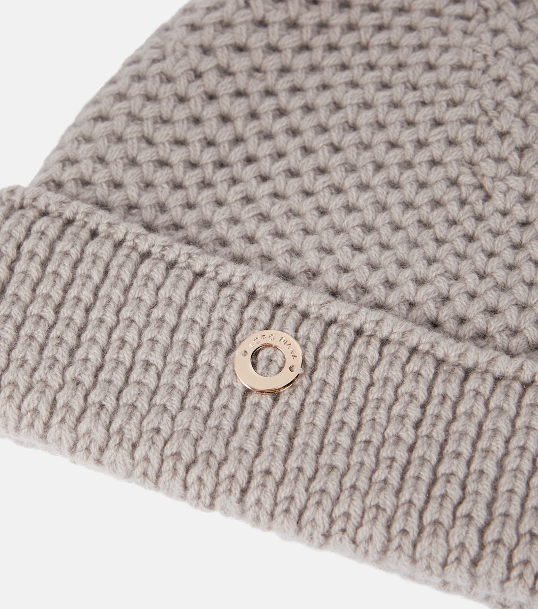 LORO PIANA Berretto Reversibile in Cashmere Rougemont per Giovani Stilisti