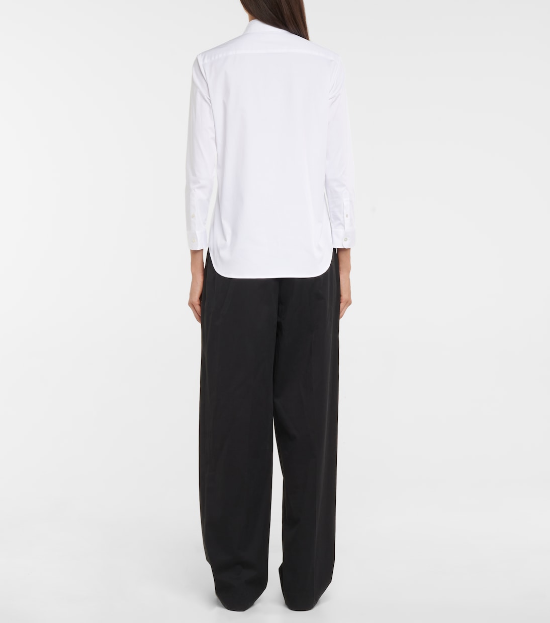 Petra cotton-blend shirt | The Row