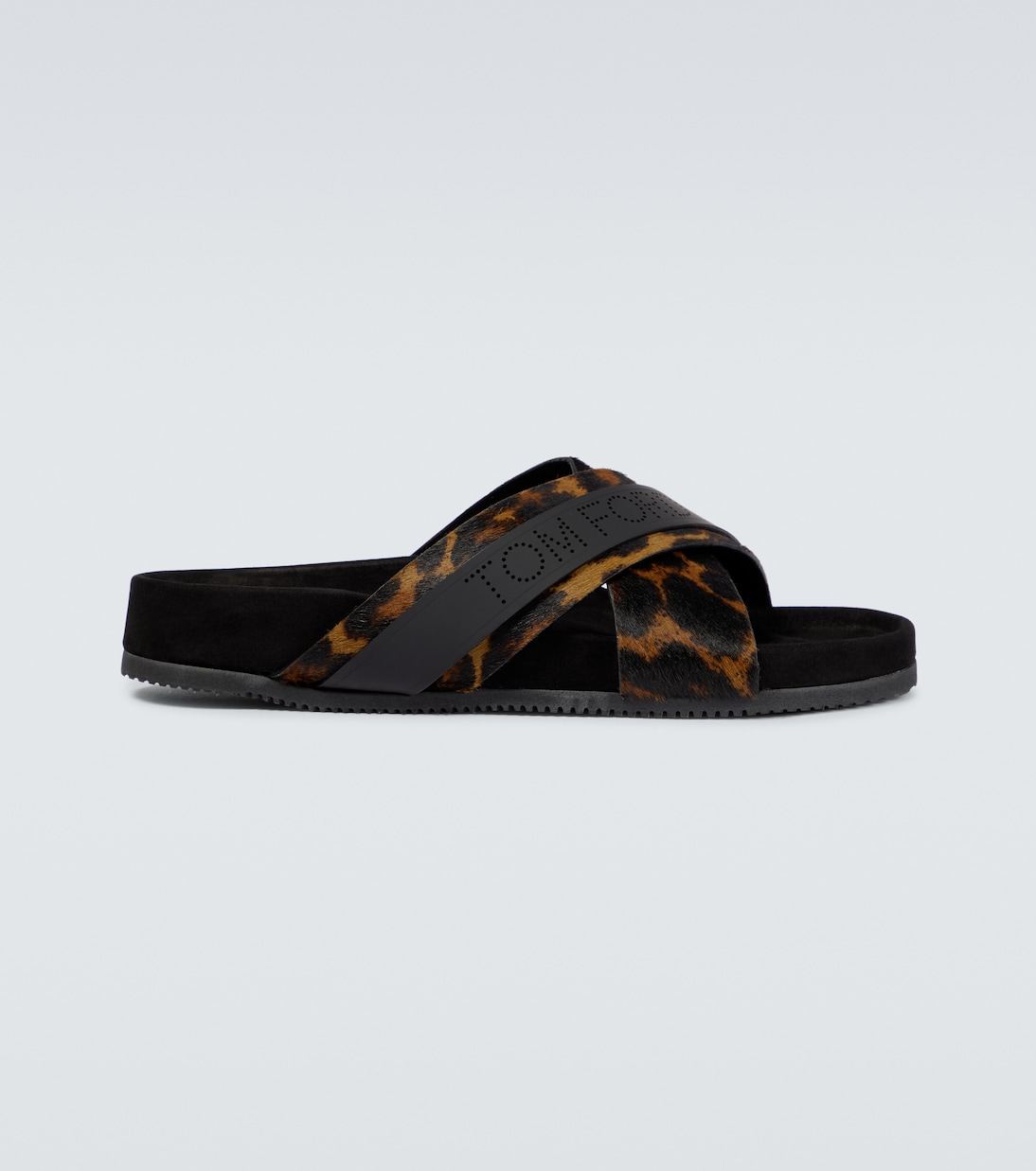 Suede Wicklow slides | Tom Ford