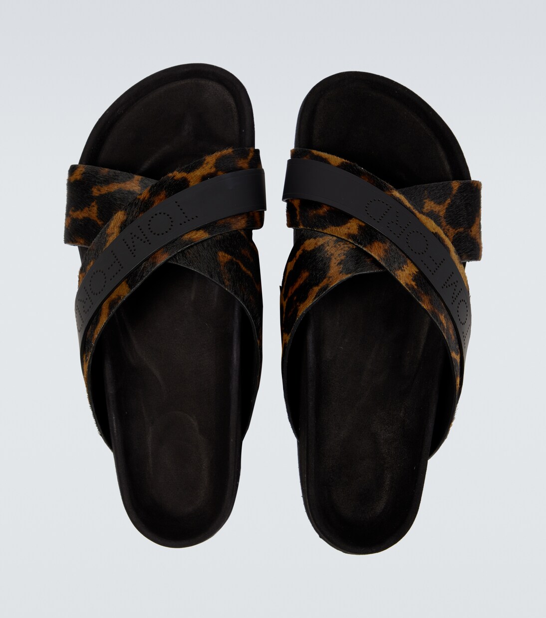 Suede Wicklow slides | Tom Ford