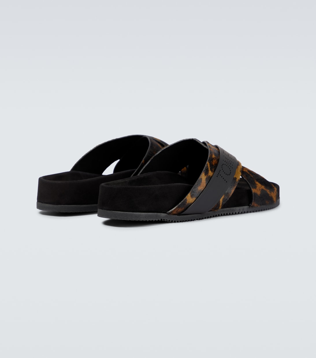 Suede Wicklow slides | Tom Ford