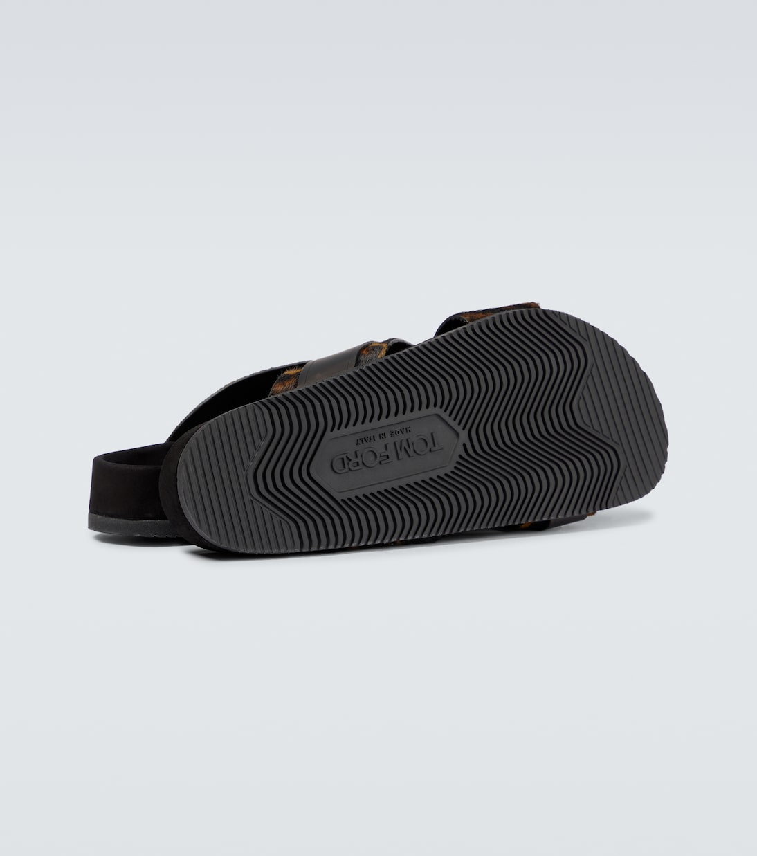 Suede Wicklow slides | Tom Ford