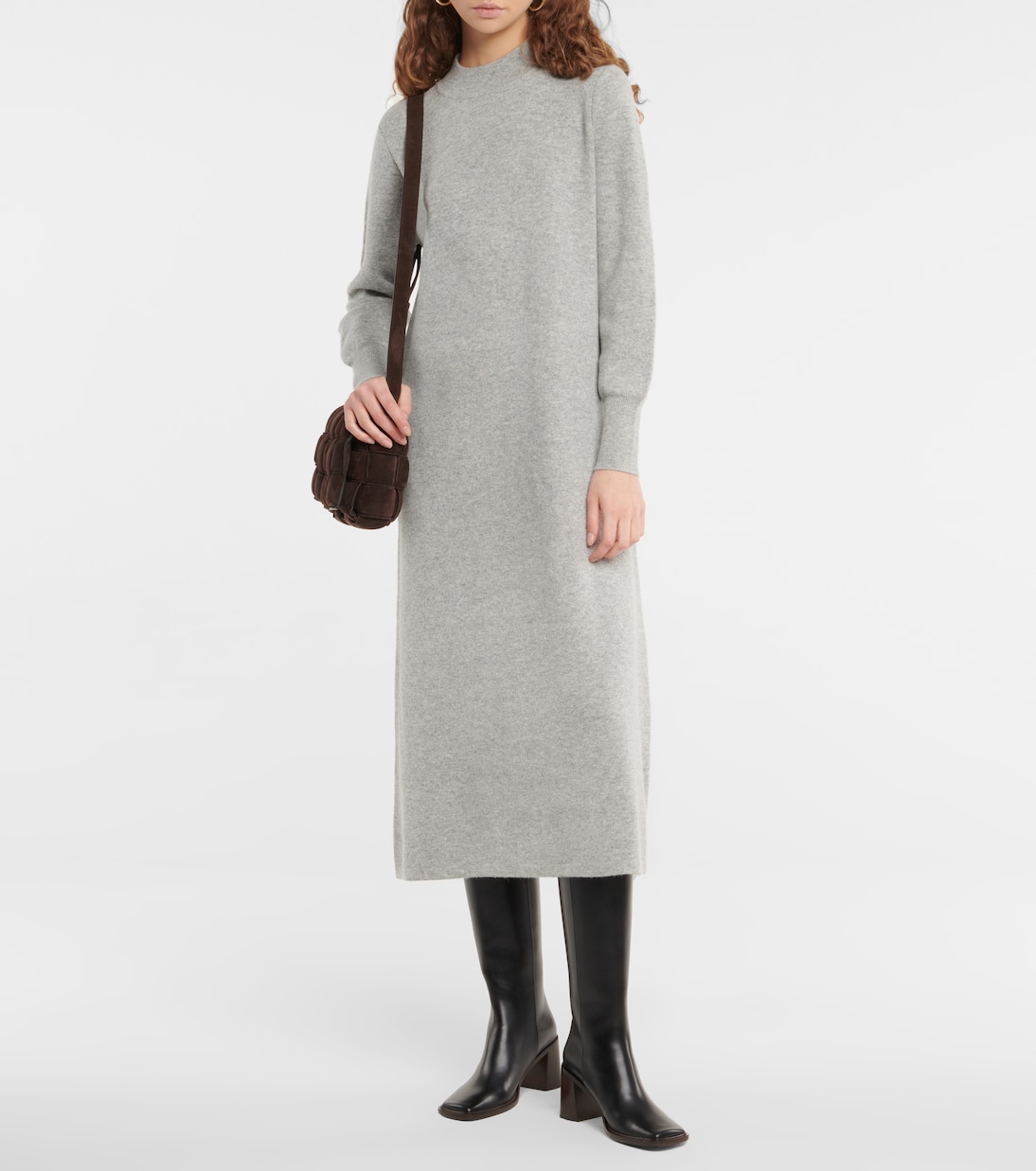 Alix wool and cashmere midi dress | Eres