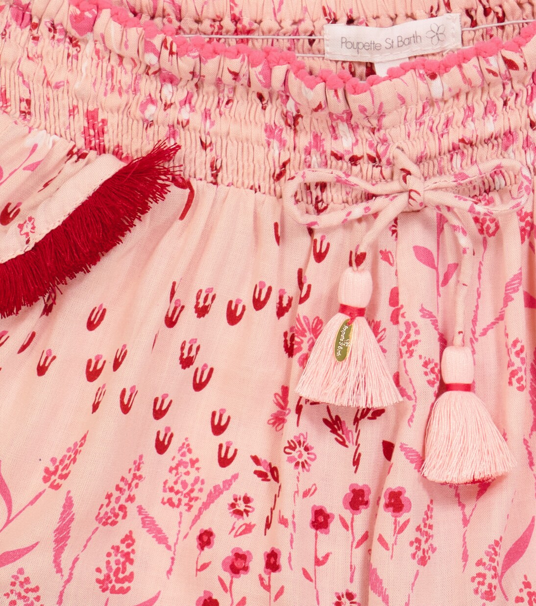 Lulu floral shorts | Poupette St Barth Kids