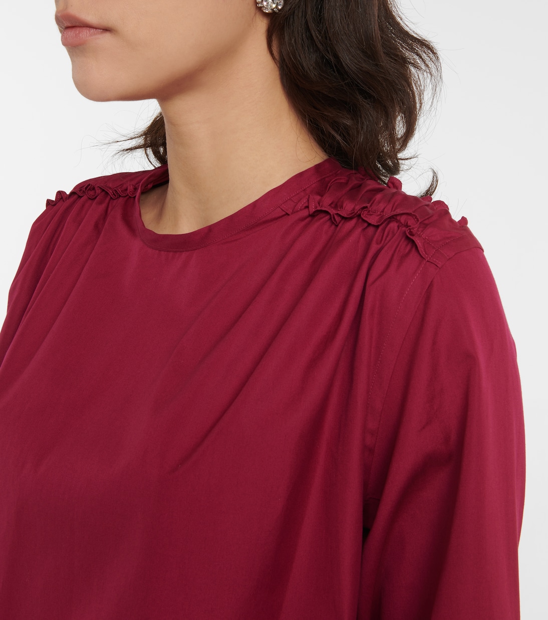 Top en popelín de algodón | Marni