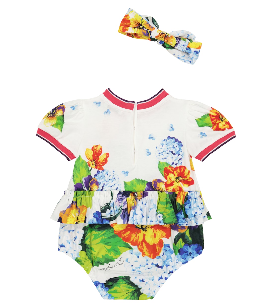 Baby Set aus Body und Haarband | Dolce&Gabbana Kids