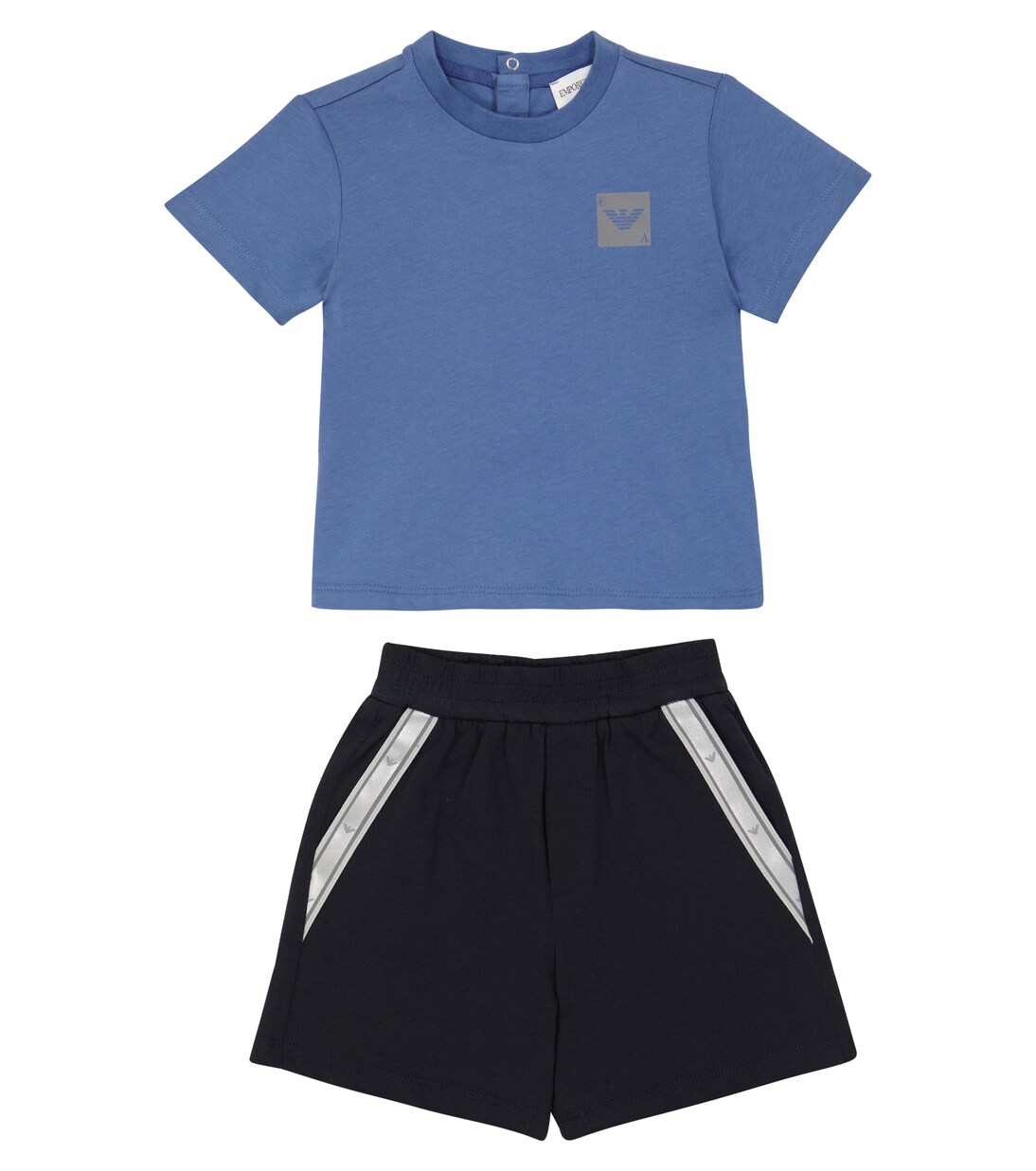 Bébé – T-shirt et short en coton | Emporio Armani Kids