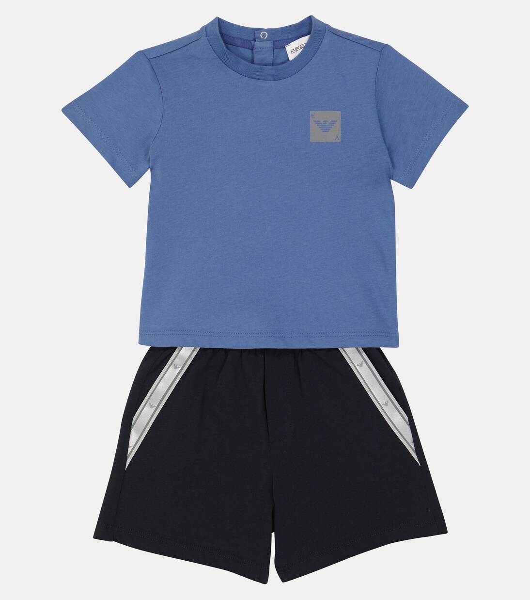 Bébé – T-shirt et short en coton | Emporio Armani Kids