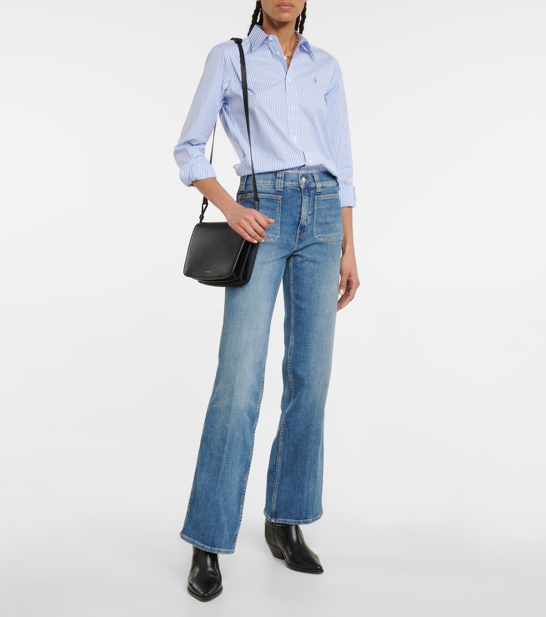 High-rise flared jeans | Polo Ralph Lauren