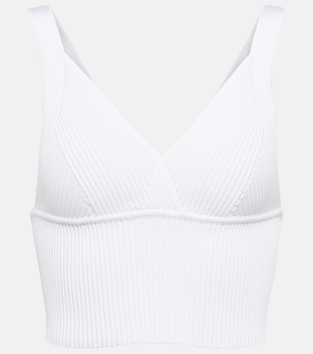 Ribbed crop top | Alaïa